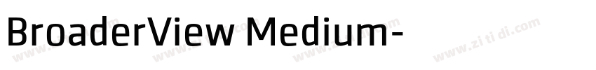 BroaderView Medium字体转换